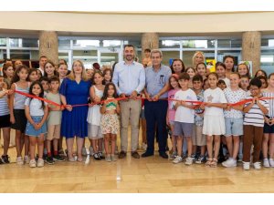 MİNİK RESSAMLARIN ESERLERİ BEĞENİ TOPLADI