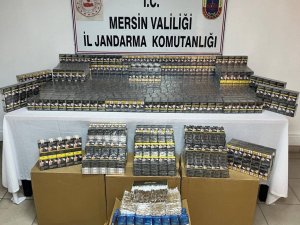 MERSİN’DE KAÇAK MAKARON OPERASYONU: 2 GÖZALTI