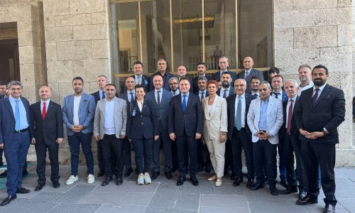 DEVA PARTİSİ İL  BAŞKANI ARLIER ANKARA'DA