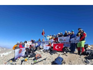 20. MEDETSİZ ANMA TIRMANIŞI BAŞARIYLA TAMAMLANDI