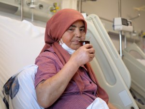 SAĞLIĞINA KAVUŞTU, ÇAY HASRETİ SON BULDU