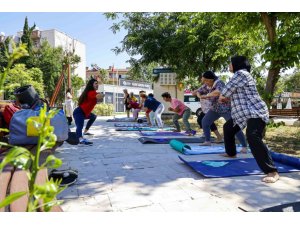KADIN DANIŞMA MERKEZİ’NDE SABAH SPORU