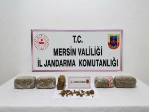 MERSİN’DE 6 KİLO 300 GRAM KUBAR ESRAR ELE GEÇİRİLDİ: 2 TUTUKLAMA