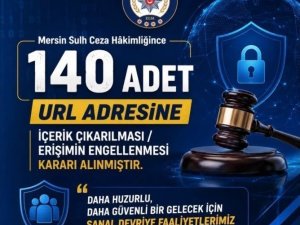 MERSİN’DE MÜSTEHCEN İÇERİK PAYLAŞAN 140 HESABA İŞLEM YAPILDI