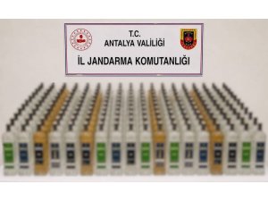 ALANYA VE MANAVGAT’TA KAÇAK İÇKİ OPERASYONU: 208 LİTRE ELE GEÇİRİLDİ