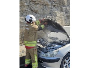 BELEN’DE OTOMOBİL YANGINI