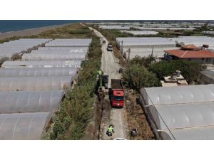 TEKEBAŞI İÇME SUYU PROJESİNİN YÜZDE 86’SINI TAMAMLANDI