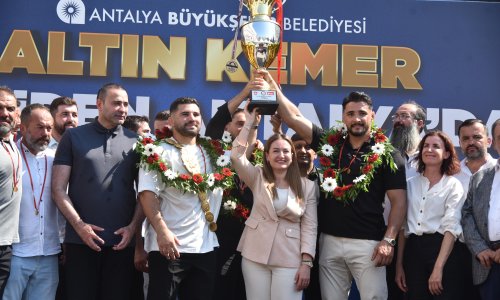 BAŞPEHLİVAN TAŞ, COŞKUYLA  KARŞILANDI