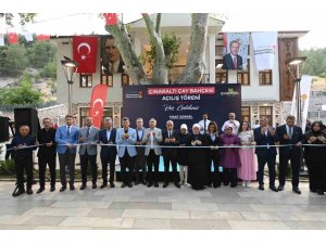 KAHRAMANMARAŞ BÜYÜKŞEHİR BELEDİYESİ ÇINARALTI ÇAY BAHÇESİ AÇILDI