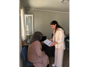 YAYLADAĞI’NDA "HER GEBEYE BİR EBE" UYGULAMASIYLA EV ZİYARETLERİ SÜRÜYOR