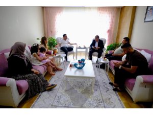 BAŞKAN DAL’DAN 15 TEMMUZ ŞEHİDİNİN AİLESİNE ZİYARET