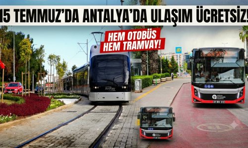 15 TEMMUZ'DA ULAŞIM ÜCRETSİZ