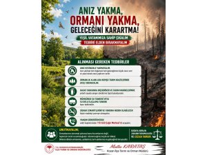 KOZAN İLÇE TARIM MÜDÜRLÜĞÜ’NDEN ANIZ UYARISI