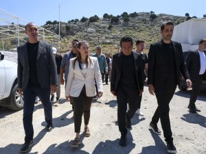 ÖZDEMİR, ER MEYDANINI İNCELEDİ