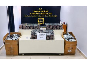 MERSİN’DE 155 BİN 568 ADET UYUŞTURUCU HAP ELE GEÇİRİLDİ, 2 KİŞİ TUTUKLANDI