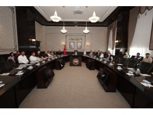 VALİ MASATLI BAŞKANLIĞINDA ANTAKYA TARİHİ KENT MERKEZİ TOPLANTISI GERÇEKLEŞTİRİLDİ