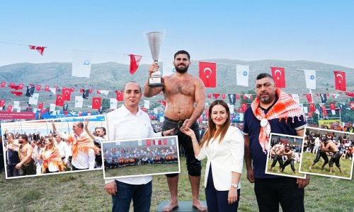 FESLİKAN'DA BAŞPEHLİVAN ERKAN TAŞ