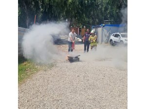 HATAY ARKEOLOJİ MÜZESİ’NDE YANGIN EĞİTİMİ VE TATBİKATI GERÇEKLEŞTİRİLDİ