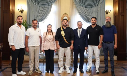 BAŞPEHLİVAN TAŞ'TAN VALİ ŞAHİN'E ZİYARET