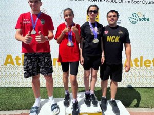 OSMANİYELİ ÖZEL SPORCULAR, KONYA’DAN MADALYALARLA DÖNDÜ