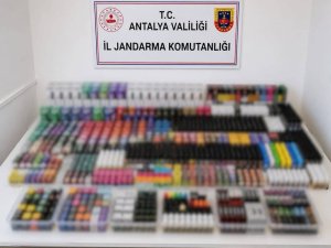ANTALYA’DA KAÇAK ELEKTRONİK SİGARA OPERASYONU