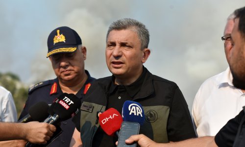 VALİ ŞAHİN, KUMLUCA'DAKİ YANGIN BÖLGESİNDE