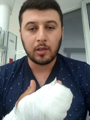 MOTOKURYEYE DÖNER BIÇAKLI SALDIRI