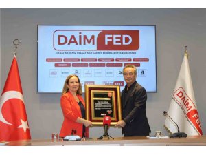 DAİMFED’DEN, ÜSTÜN HİZMET GÖSTERENLERE ŞEREF BELGESİ