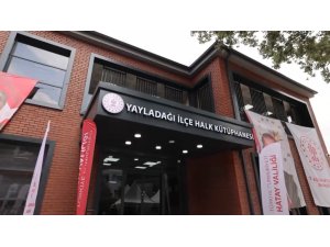 YAYLADAĞI İLÇE HALK KÜTÜPHANESİ HİZMETE AÇILDI