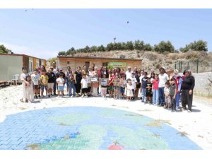 "YÜREĞİMİZDEKİ IŞIK"PROJESİ KAPSAMINDA ÇOCUKLARA DOĞAYLA İÇ İÇE EĞİTİM