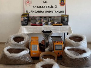 ANTALYA’DA KAÇAK TÜTÜN OPERASYONUNDA 280 KİLO KIYILMIŞ TÜTÜN ELE GEÇİRİLDİ