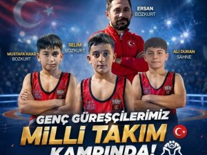 KOZAN BELEDİYESPOR’UN 3 GÜREŞÇİSİ U11 SERBEST GÜREŞ MİLLİ TAKIM KAMPINA DAVET EDİLDİ