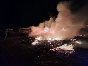 ANTAKYA’DA ÇÖPLÜK YANGINI KONTROL ALTINA ALINDI