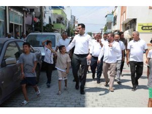 VATANDAŞ İSTEDİ, BAŞKAN VEKİLİ BEŞİKCİ SAHADA İNCELEDİ