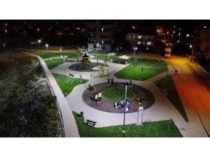 KEPEZ’DE 100’ÜN ÜZERİNDE PARK AYDINLATILDI