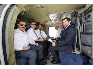 HATAY’DA İHYA VE İNŞA ÇALIŞMALARI HAVADAN İNCELENDİ