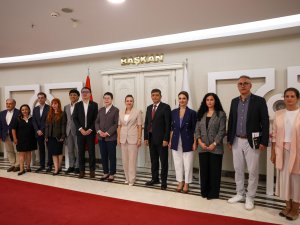 BÜYÜKELÇİDEN ÖZDEMİR'E ZİYARET