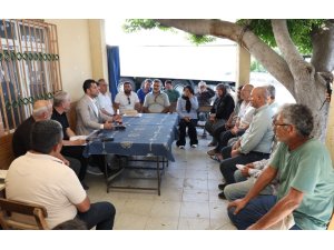 CİVANYAYLAĞI’NDA TARIM YOLLARI VE SULAMA SORUNLARI MASAYA YATIRILDI