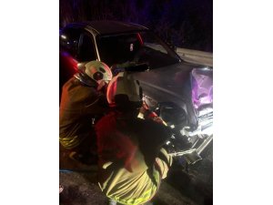 ARSUZ’DA TRAFİK KAZASI: 2 YARALI