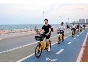 MERSİN’DE ELEKTRİKLİ BİSİKLET KULLANIMI 150 BİNİ AŞTI