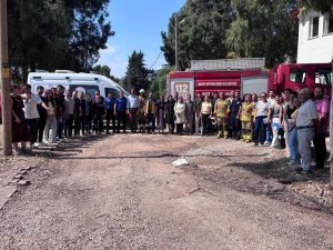 DEFNE İLÇE SAĞLIK MÜDÜRLÜĞÜ’NDE YANGIN VE İLK MÜDAHALE EĞİTİMİ VERİLDİ