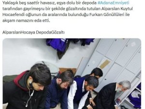 ’KUYTULCULAR’ ÜYELERİNDEN NAMAZDA ‘SELFİE’
