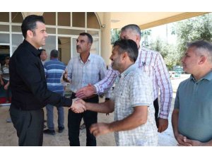 BEŞİKÇİ, HUZURKENT’TE 5 MAHALLE MUHTARI VE VATANDAŞLARLA BULUŞTU