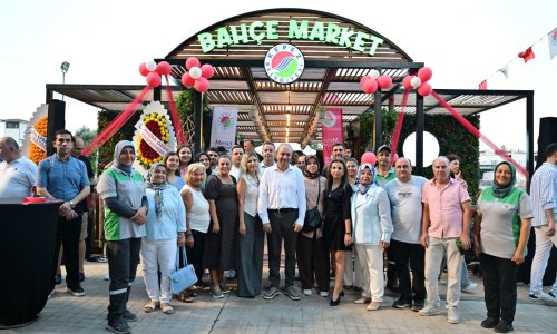 KEPEZ BELEDİYESİ BAHÇE MARKET’İ DOKUMAPARK’TA HİZMETE AÇTI