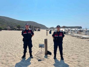 KAŞ’TA CARETTA CARETTA YUVALAMA ALANLARI JANDARMA KORUMASINDA