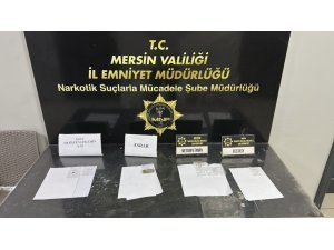 MERSİN’DE UYUŞTURUCU OPERASYONU: 3 TUTUKLAMA