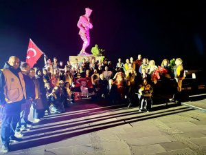 DAĞCI SPORCULARDAN KOCATEPE'YE ZAFER YÜRÜYÜŞÜ