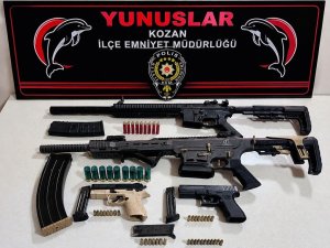 ADANA POLİSİ SİLAH ELE GEÇİRDİ