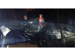 DÖRTYOL’DA TOFAŞ ALEVLERE TESLİM OLDU