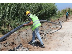 SAMANDAĞ TEKEBAŞI İÇME SUYU PROJESİNDE SONA GELİNDİ